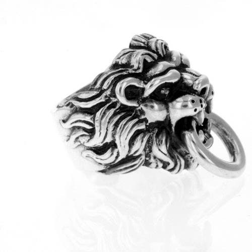 KING BABY STUDIO KING BABY STUDIO LION'S HEAD RING