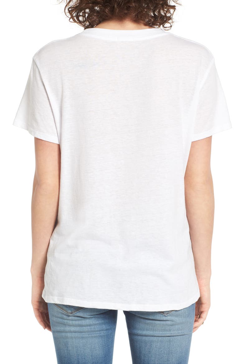 Beet It Graphic Tee, Alternate, color, WHITE