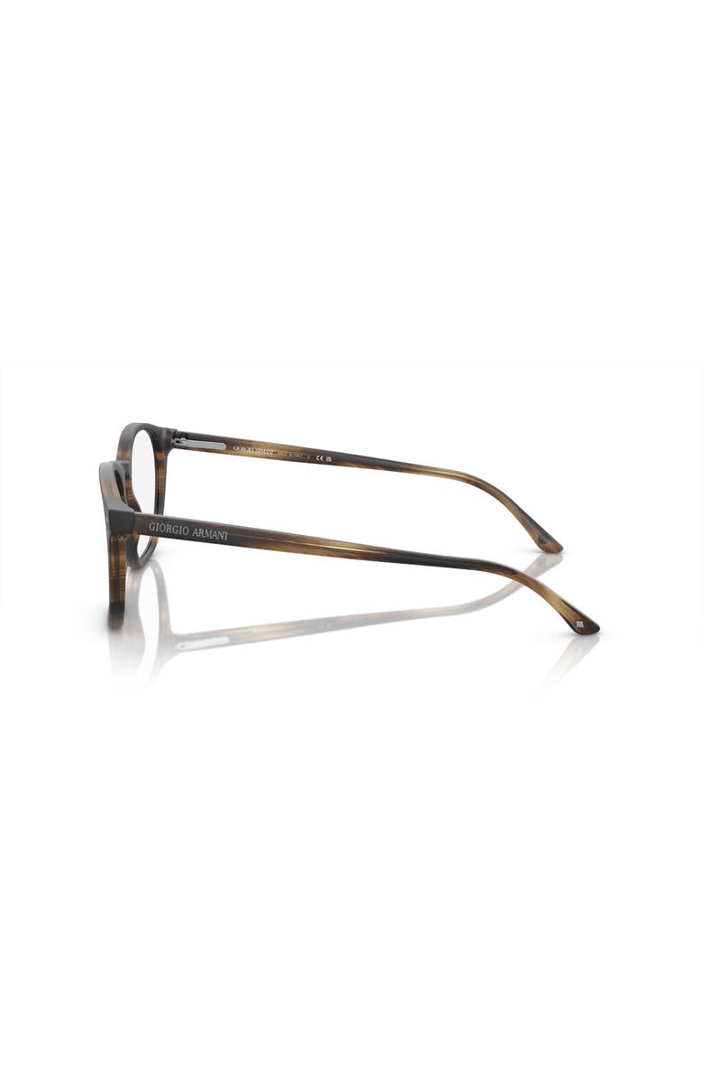 Giorgio Armani 50mm Phantos optical glasses, Alternate, color, Brown