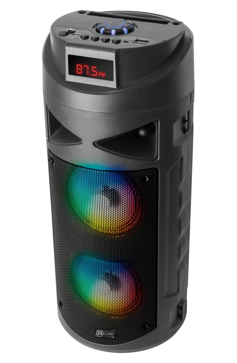 BYTECH Multicolor Sound Tower Bluetooth Speaker, Main, color, 