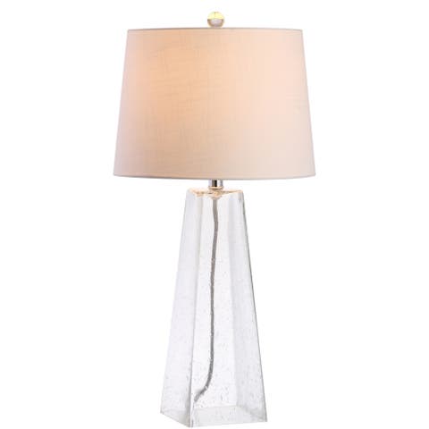 Dylan 28.5" Glass LED Table Lamp, Clear