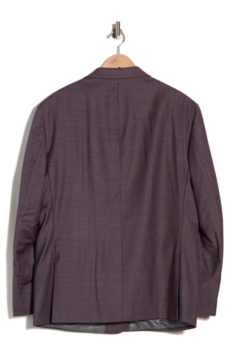 Two-Button Sport Coat, Alternate, color, PURPLE
