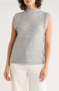Ellen Tracy Rhinestone Embellished Sweater Vest
