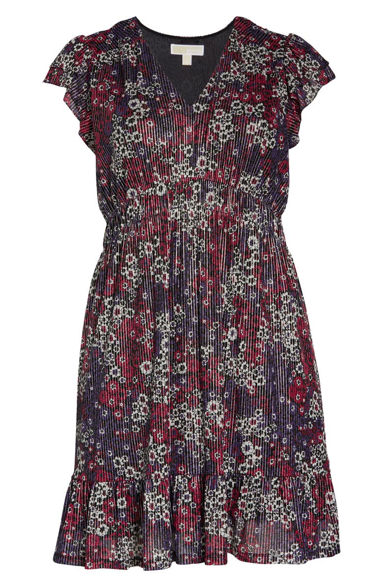 MICHAEL Michael Kors Zinnia Ruched Dress, Alternate, color, 