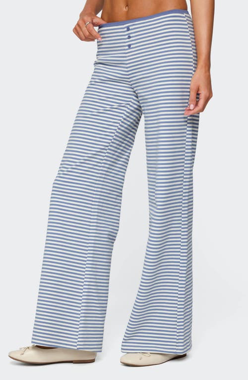 EDIKTED EDIKTED MONTI STRIPE WIDE LEG PANTS