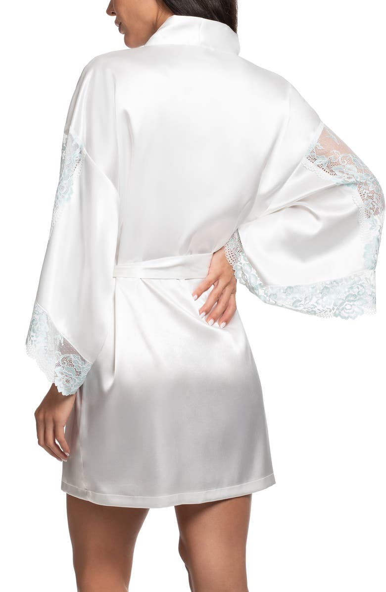 In Bloom by Jonquil Lillie Lace Trim Satin Wrap, Alternate, color, 