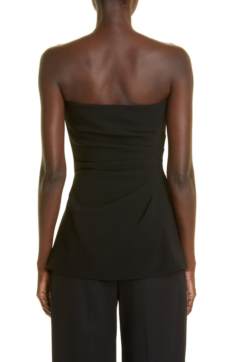 Proenza Schouler Pleated Strapless Top, Alternate, color,