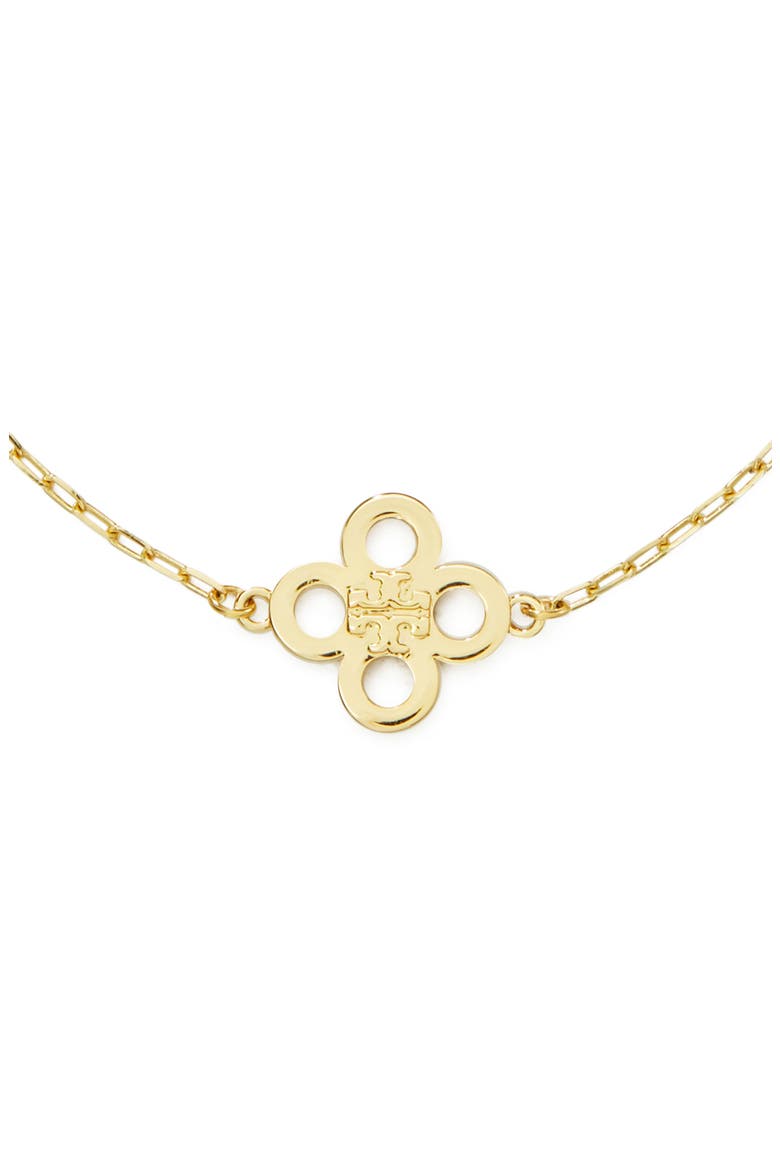 Forget Me Not Bracelet, Alternate, color, TORY GOLD