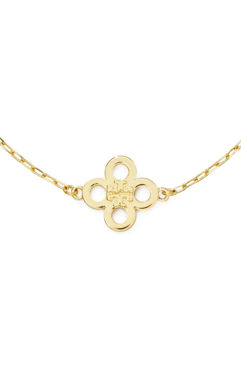Tory Burch Forget Me Not Bracelet, Alternate, color, Tory Gold