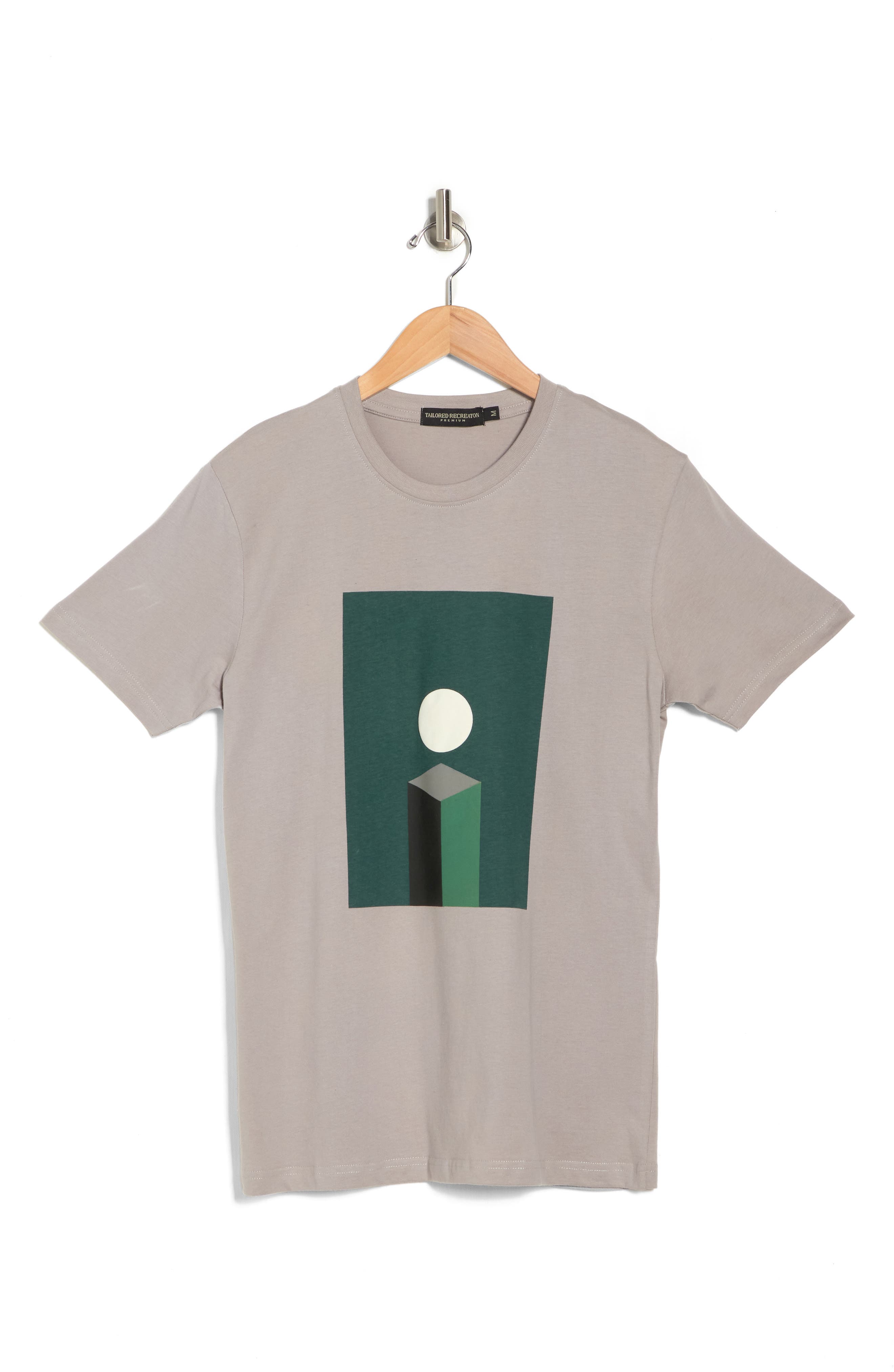 T.R. PREMIUM Flat Abstract Graphic Print T-Shirt (Men) | Nordstromrack