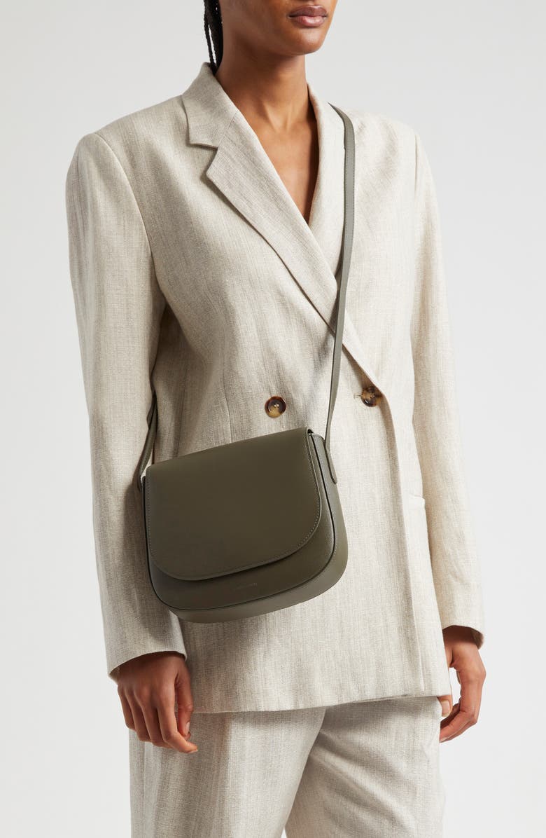 Mansur Gavriel Classic Pebbled Leather Crossbody Bag, Alternate, color,