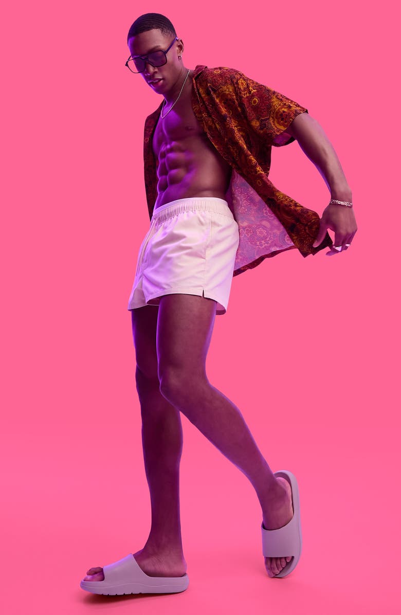 ASOS DESIGN Floral Paisley Relaxed Revere Button-Up Shirt, Alternate, color,