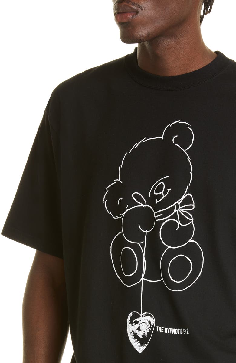 Undercover Men's Teddy Bear Graphic Tee, Alternate, color,