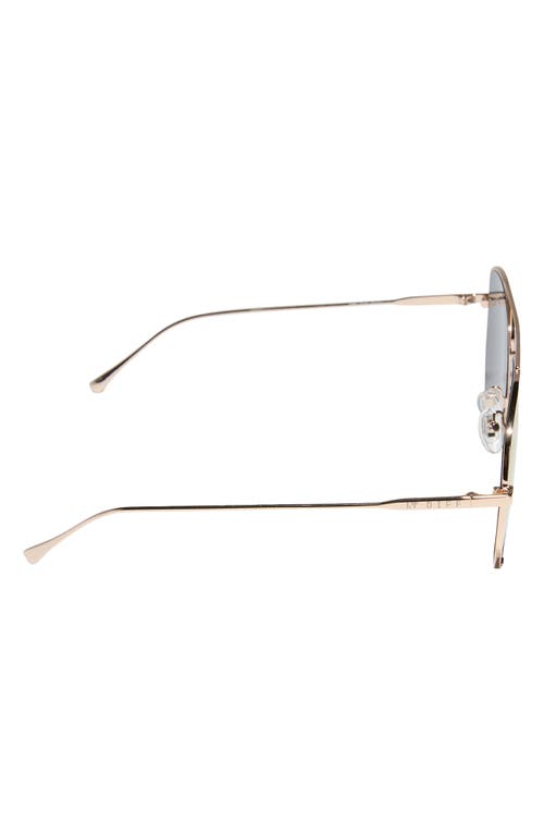 Diff 63mm Scarlett Aviator Sunglasses In Purple
