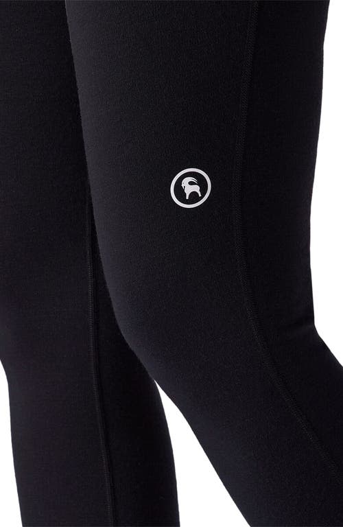 Backcountry Cedars Rws Merino Mid-wt Baselayer Bottom In Black