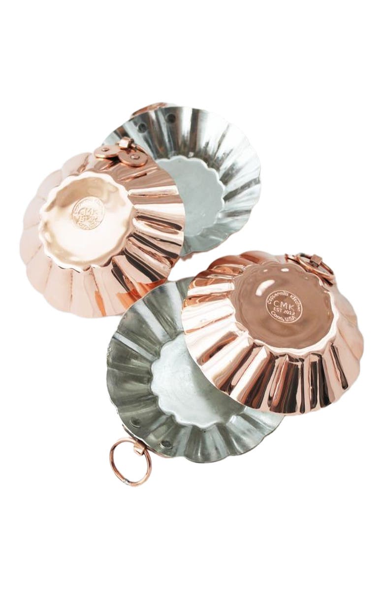 Coppermill Kitchen Palm Double Sided Placemat with Embroidery - Set of 2, Alternate, color, Les Olives