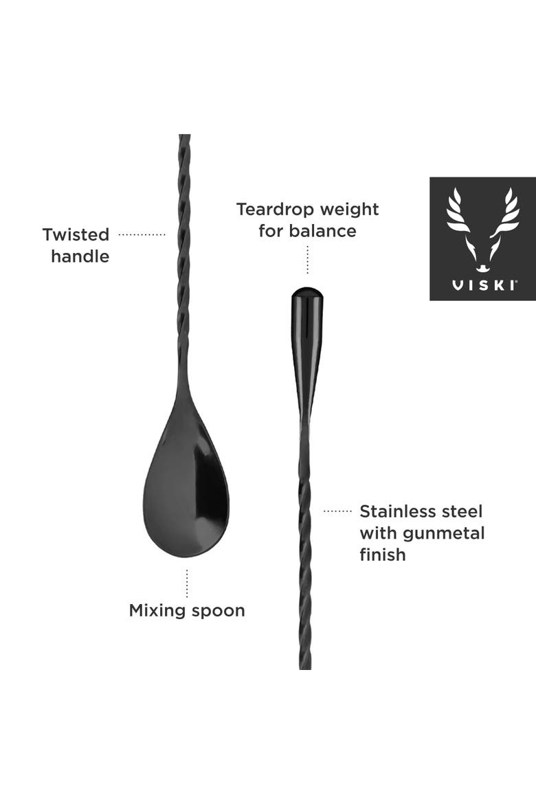 40cm Weighted Bar Spoon, Alternate, color, Warren