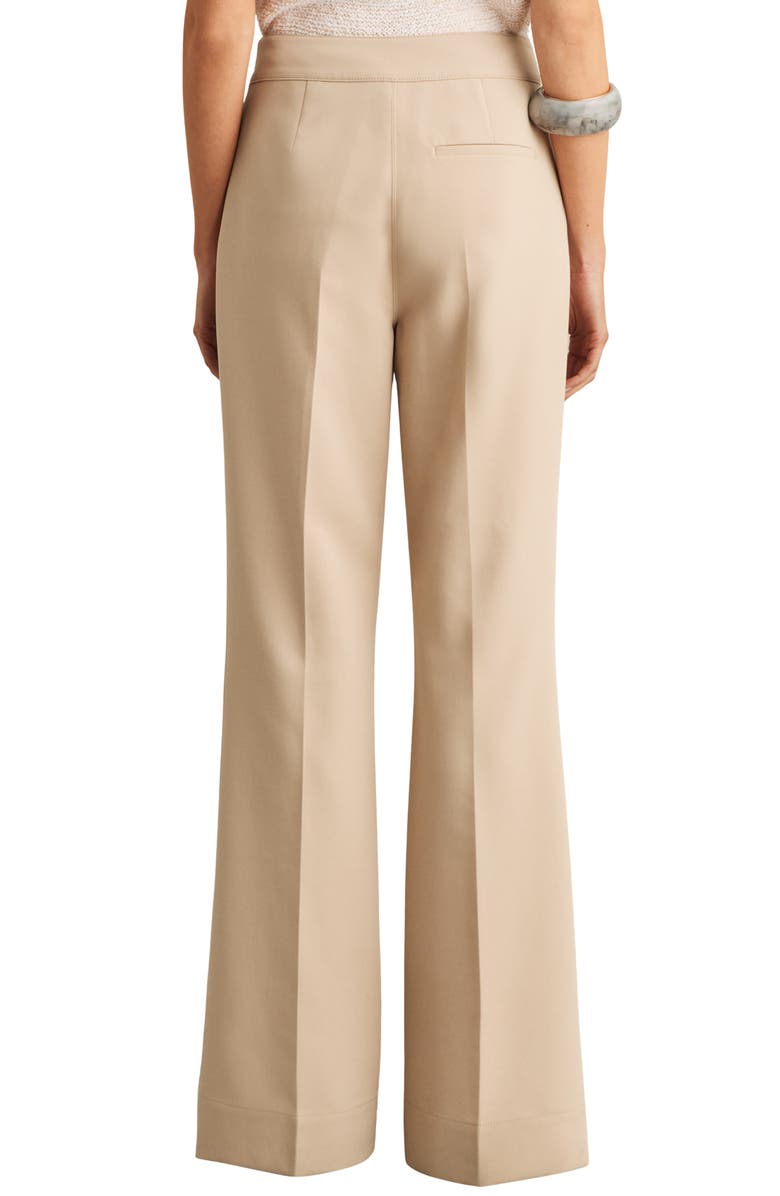 Reiss Sidney Bootcut Pants, Alternate, color, Neutral