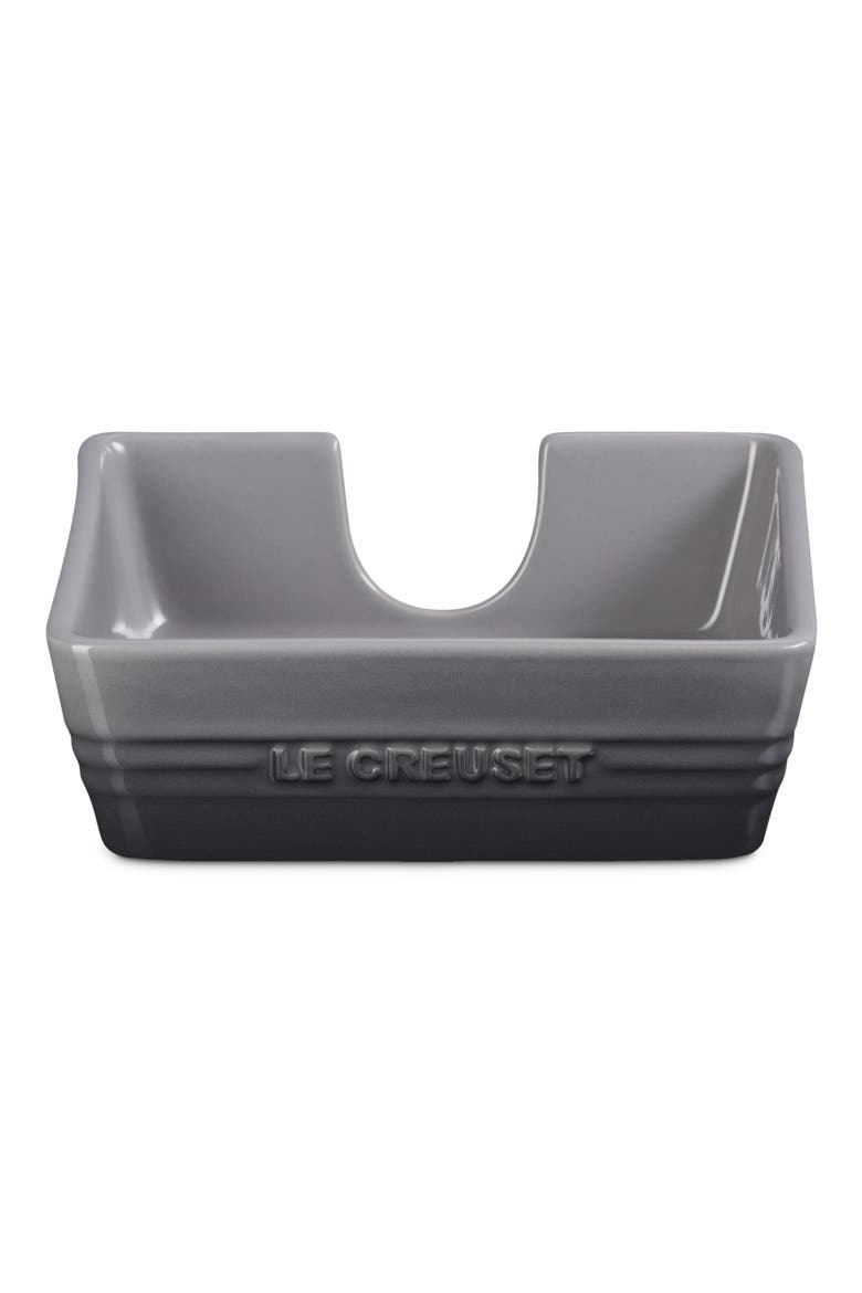 Signature Stoneware Cocktail Napkin Holder, Main, color, OYSTER