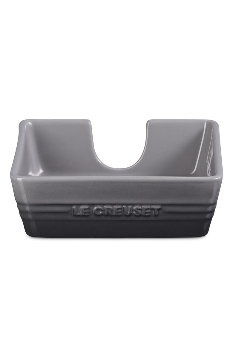 Le Creuset Signature Stoneware Cocktail Napkin Holder, Main, color, Oyster