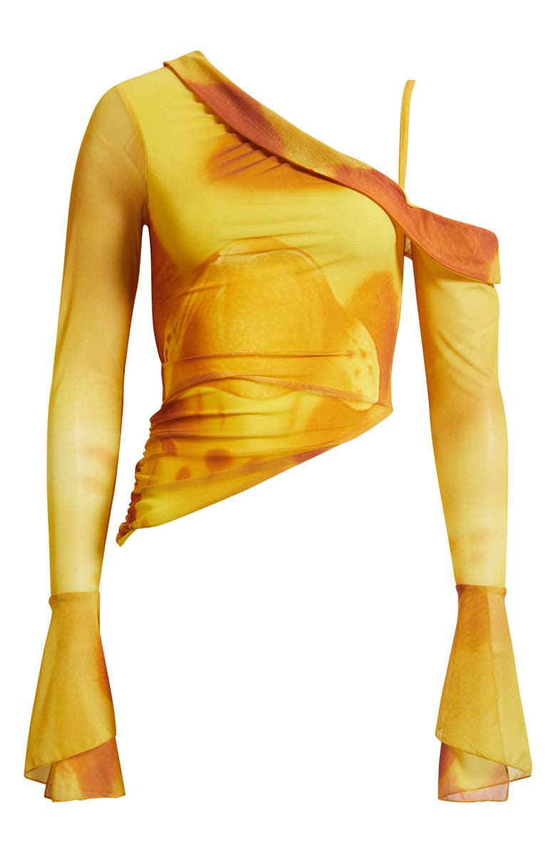 Feners Susurro Print Off the Shoulder Top, Alternate, color, Soleil