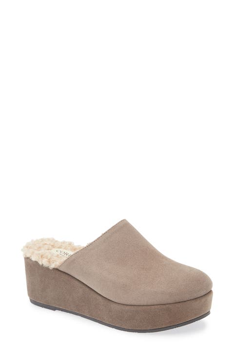Camryn Platform Wedge Mule (Women)