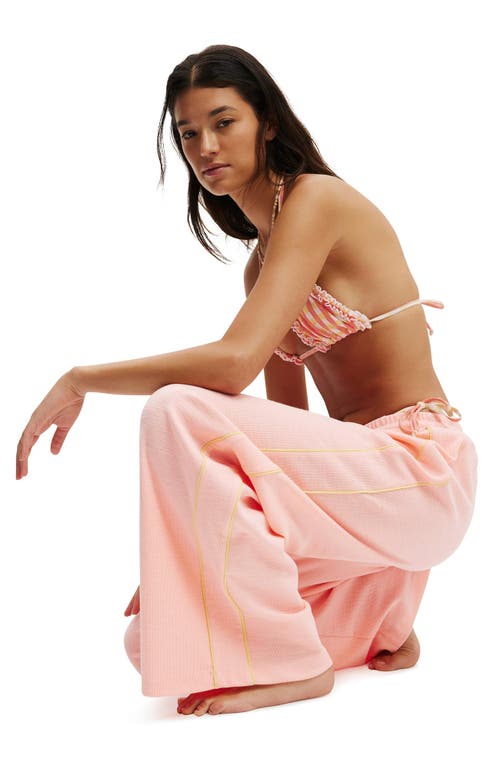 COTTON ON BODY COTTON ON BODY RIB WIDE LEG BEACH PANT