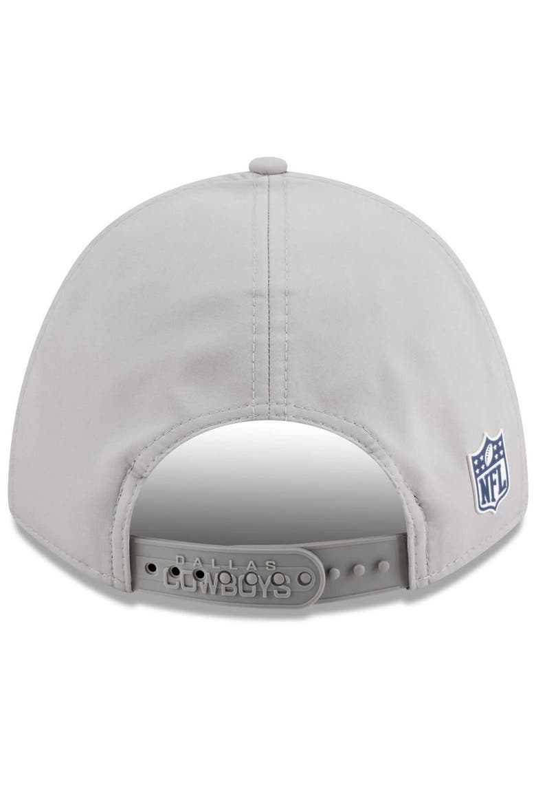 Men's New Era Gray Dallas Cowboys 2025 Sideline  M-Crown 9FORTY Adjustable Hat, Alternate, color, Gray