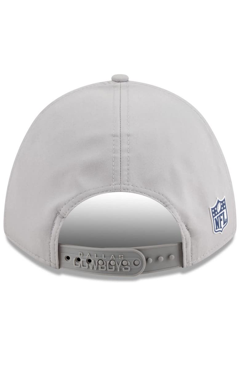 New Era Men's New Era Gray Dallas Cowboys 2025 Sideline M-Crown 9FORTY Adjustable Hat, Alternate, color, Gray
