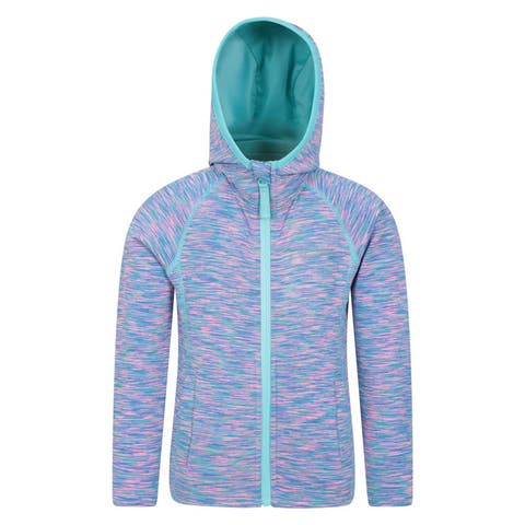 Childrens/Kids Kayleigh II Stripe Full Zip Hoodie