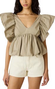 Steve Madden Saskya Babydoll Top