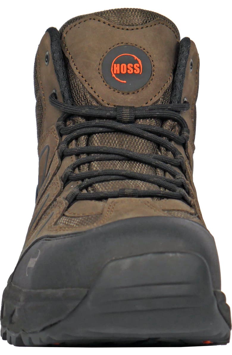 Hoss Boot Company HOSS Eric Hi Soft Toe Wedge Work Boot, Alternate, color, Brown