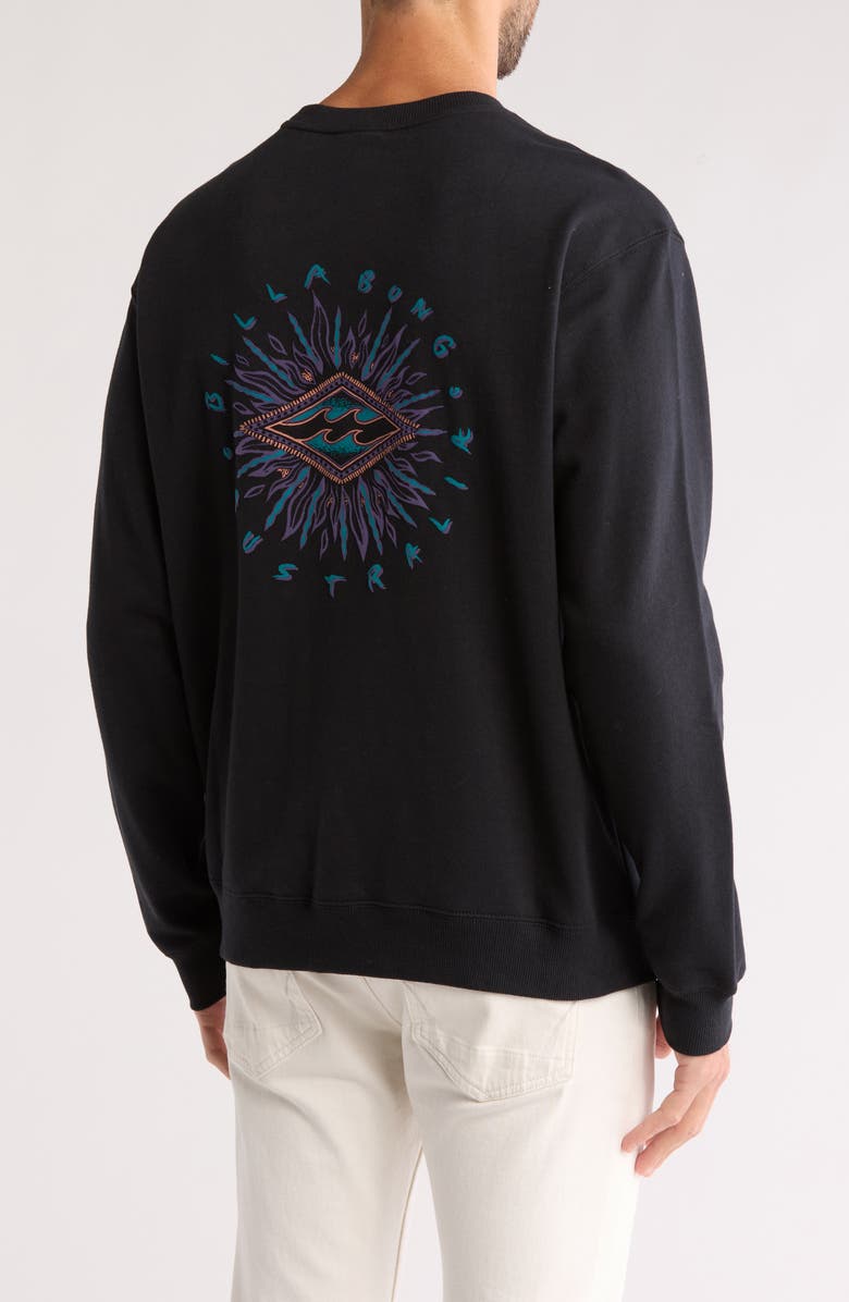 Billabong Short Sands Crewneck Sweatshirt, Alternate, color, 