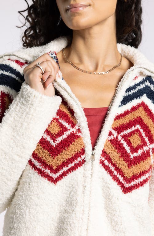 Thread & Supply Talulla Sweater Jacket In White