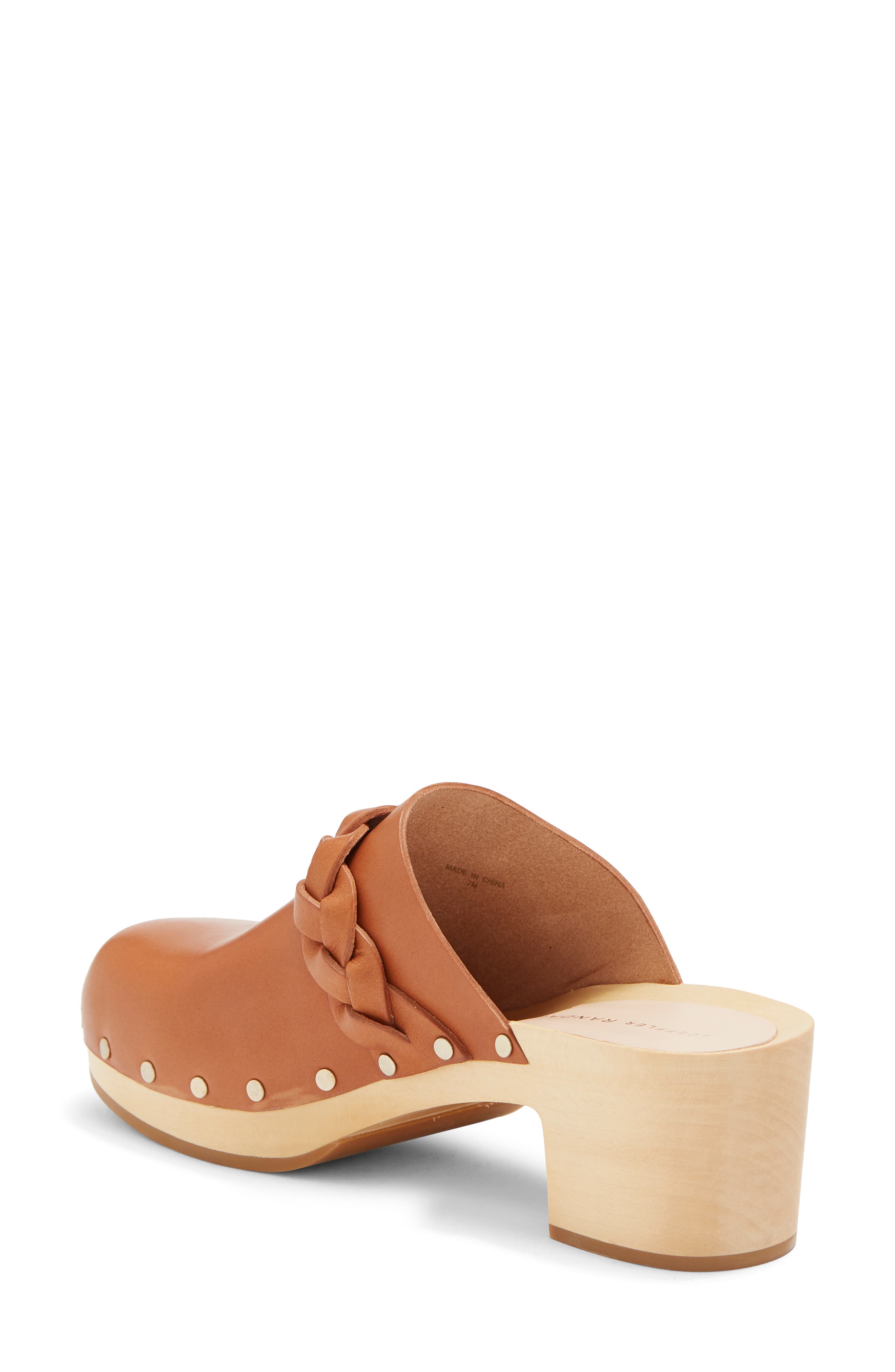 Loeffler Randall Lupa Mid Heel Clog, Alternate, color, 