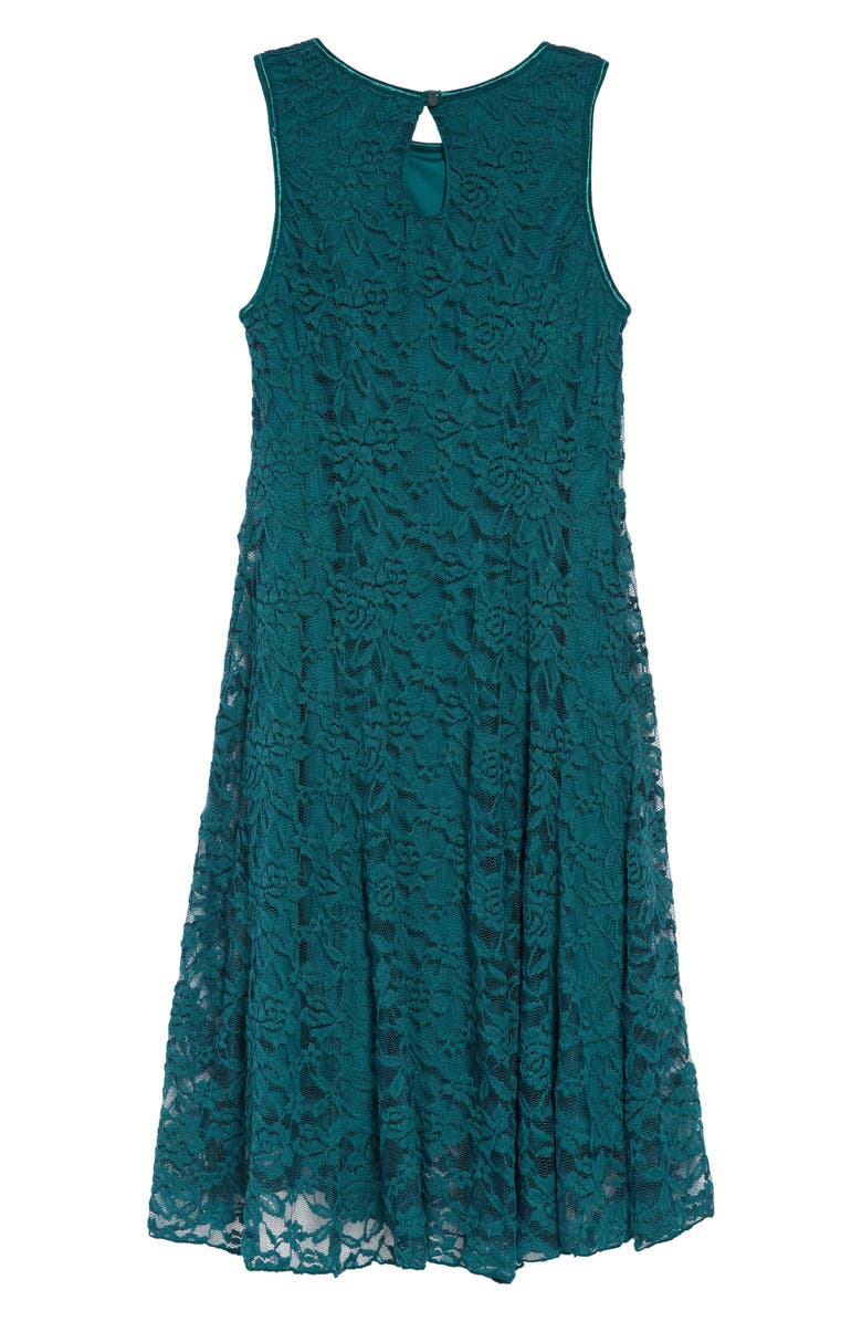 Zunie Lace Skater Dress, Alternate, color,