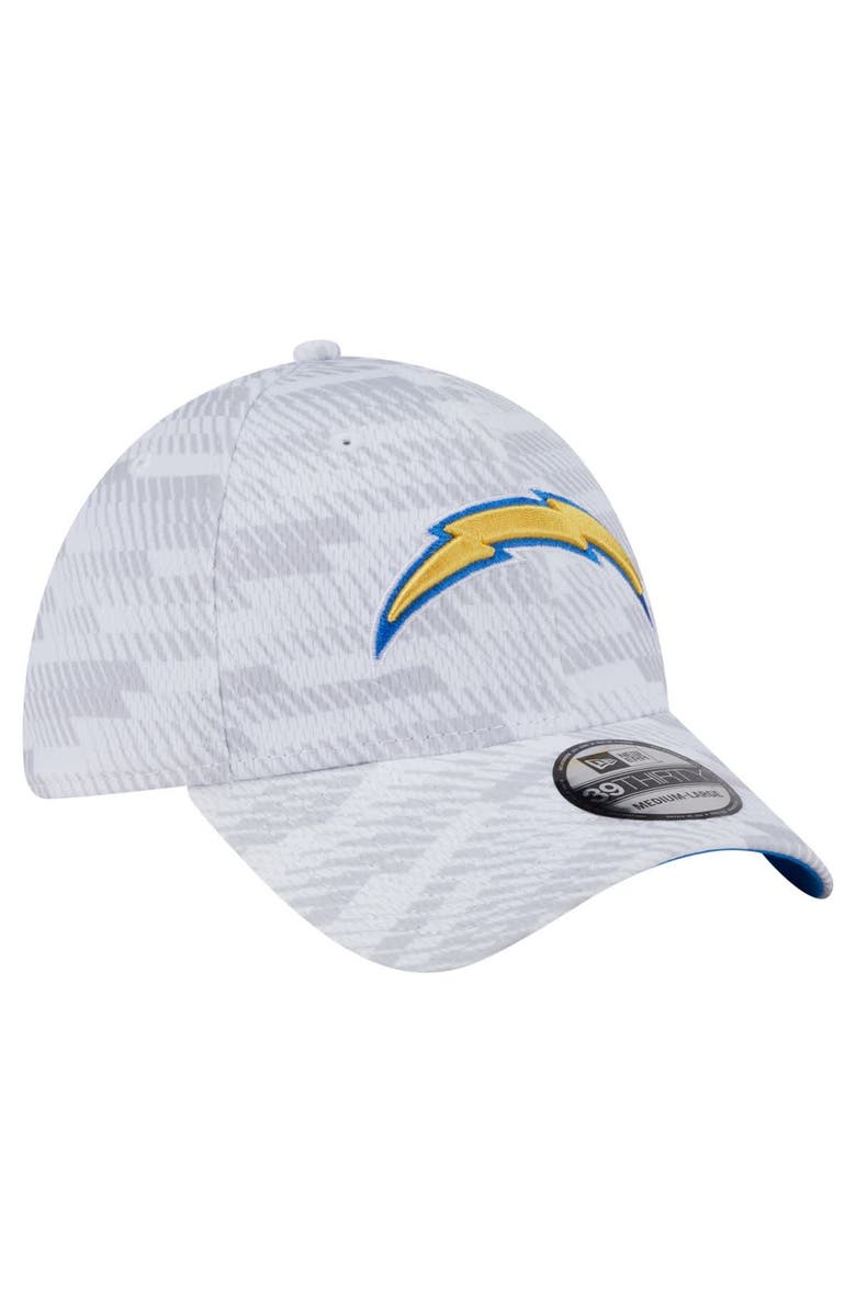 New Era Men's New Era  White Los Angeles Chargers Gameday Graded 39THIRTY Flex Hat, Alternate, color, 