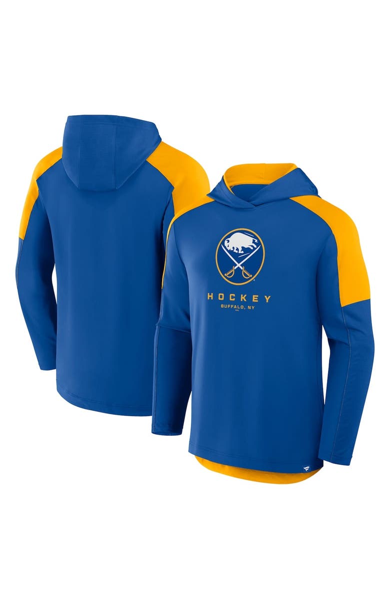 FANATICS Men's Fanatics Royal Buffalo Sabres Meta Game Transitional Pullover Hoodie, Alternate, color, Royal