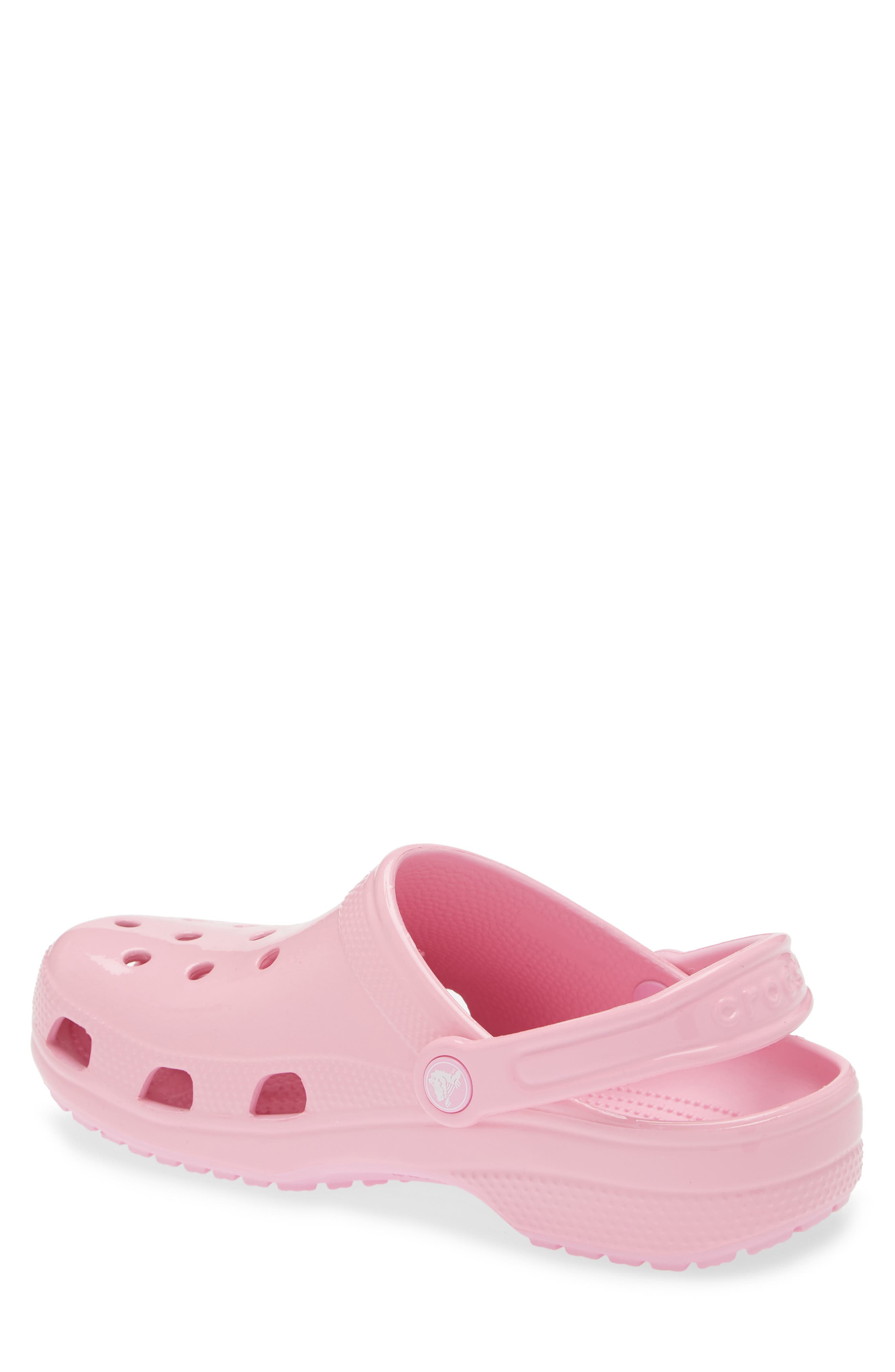 Classic High Shine Clog, Alternate, color, PINK TWEED