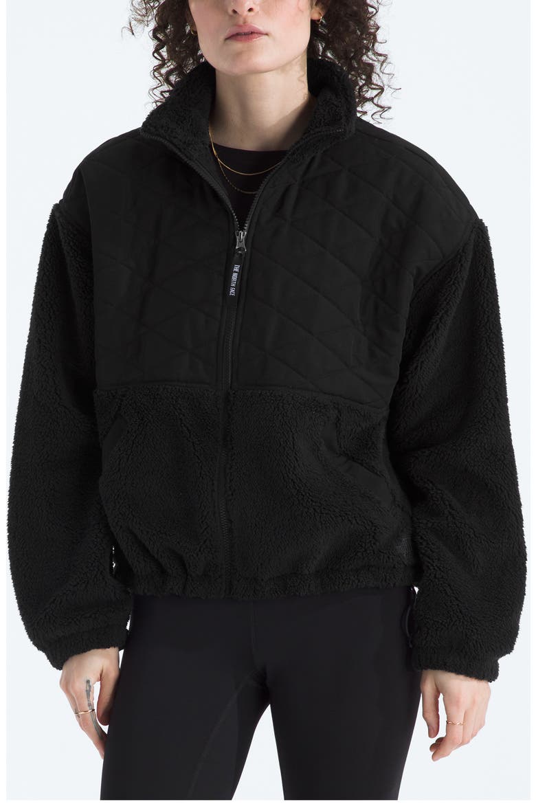 Cabin Fleece Jacket, Main, color, TNF BLACK