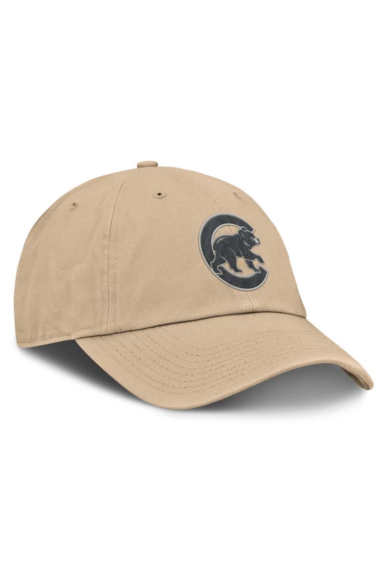 Nike Men's Nike Khaki Chicago Cubs Club Adjustable Hat, Alternate, color, Khaki