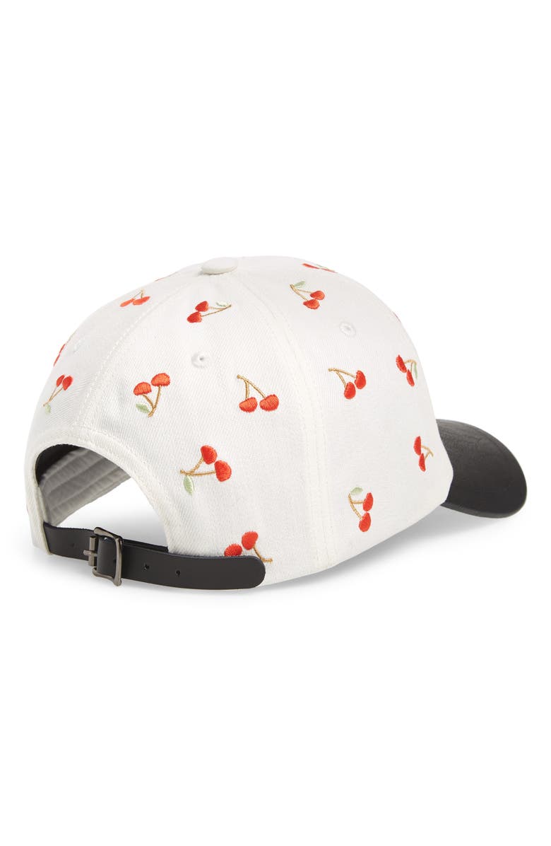 SWEAT ACTIVE Embroidered Cherries Baseball Cap, Alternate, color, 