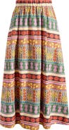 VERO MODA Truly Tropical Cotton Maxi Skirt
