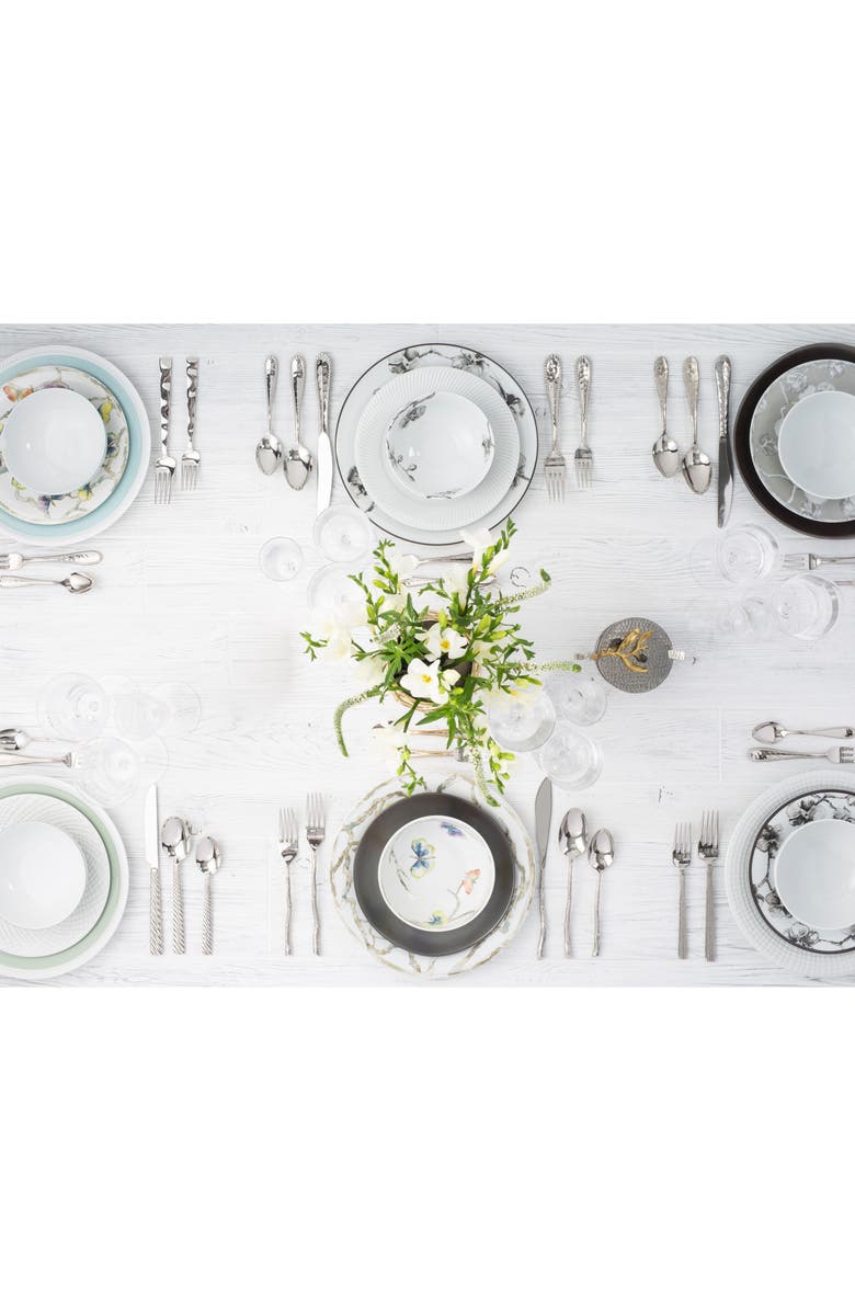 Michael Aram Molten 5-Piece Flatware Set, Alternate, color, Silver