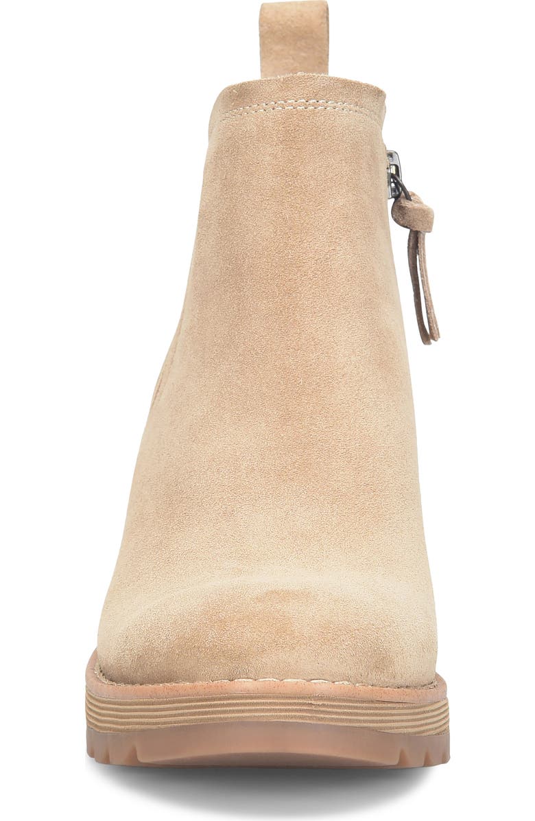 Söfft Emma Wedge Boot, Alternate, color, Barley Suede