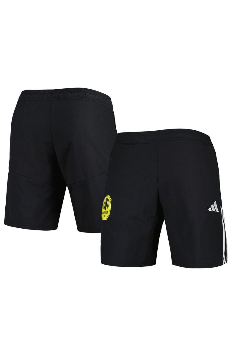 adidas Men's adidas Black Nashville SC Downtime Shorts, Main, color, Black