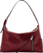 AllSaints Alba Shine Leather Shoulder Bag