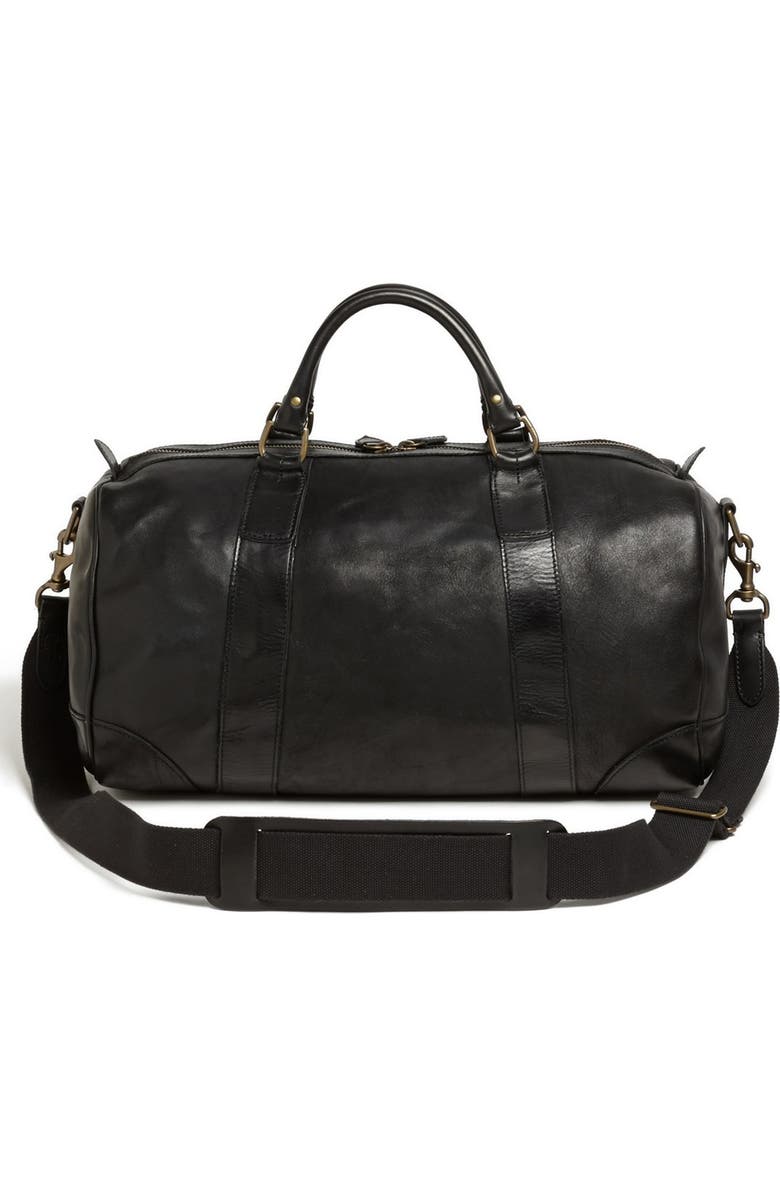 Polo Ralph Lauren Leather Gym Bag, Alternate, color,
