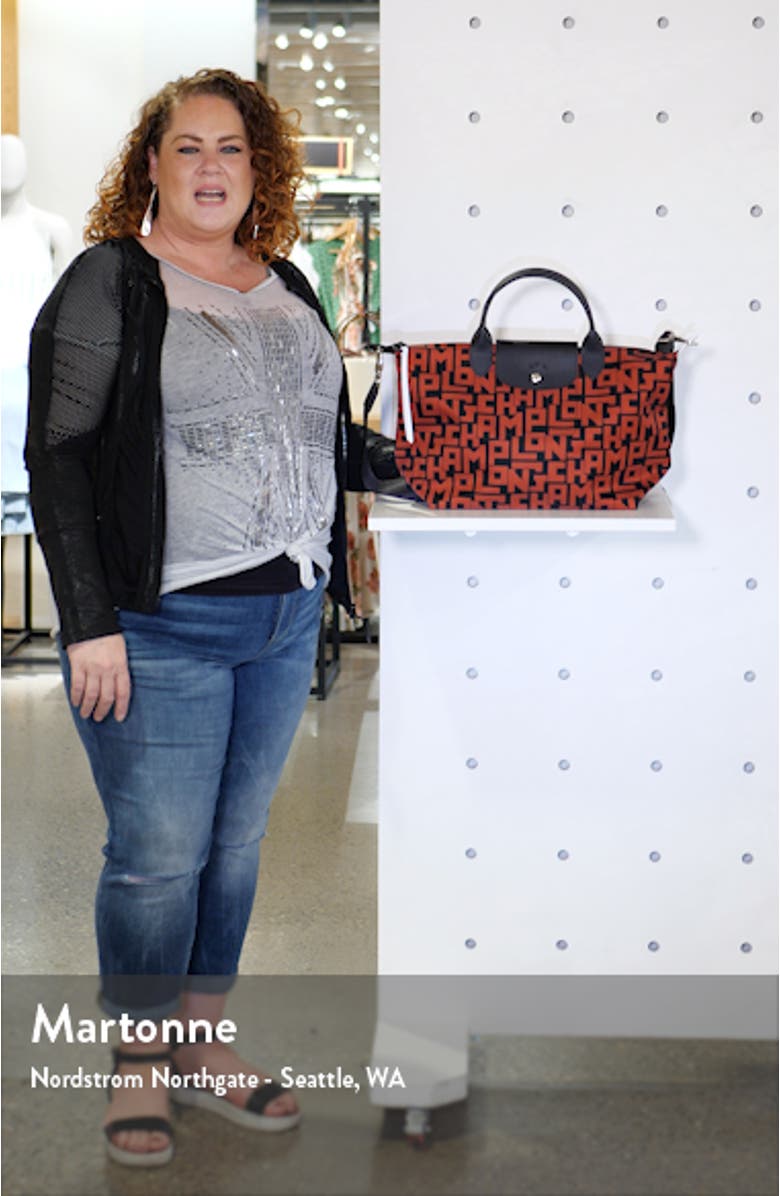 Medium Le Pliage Logo Nylon Tote, sales video thumbnail