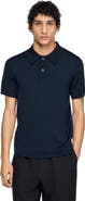SANDRO Short-sleeve knitted polo shirt